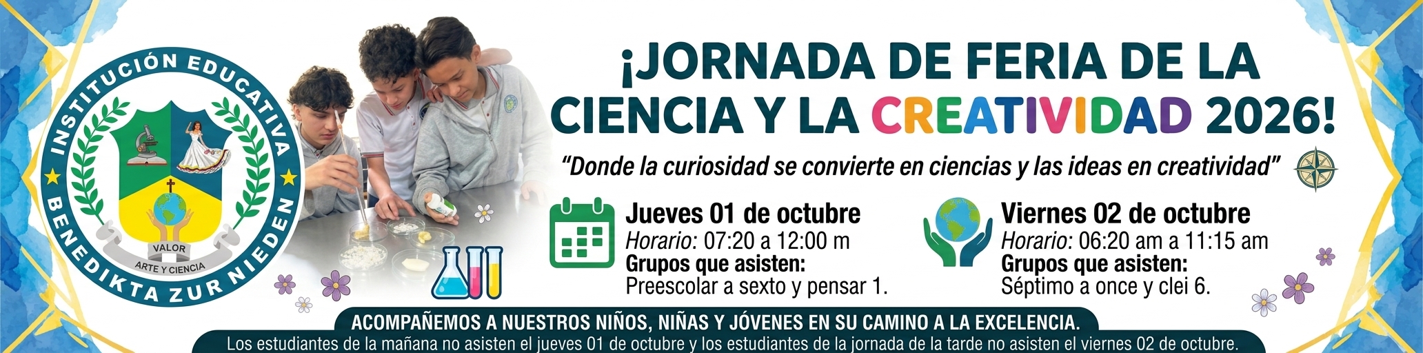 Feria ciencia 2026.